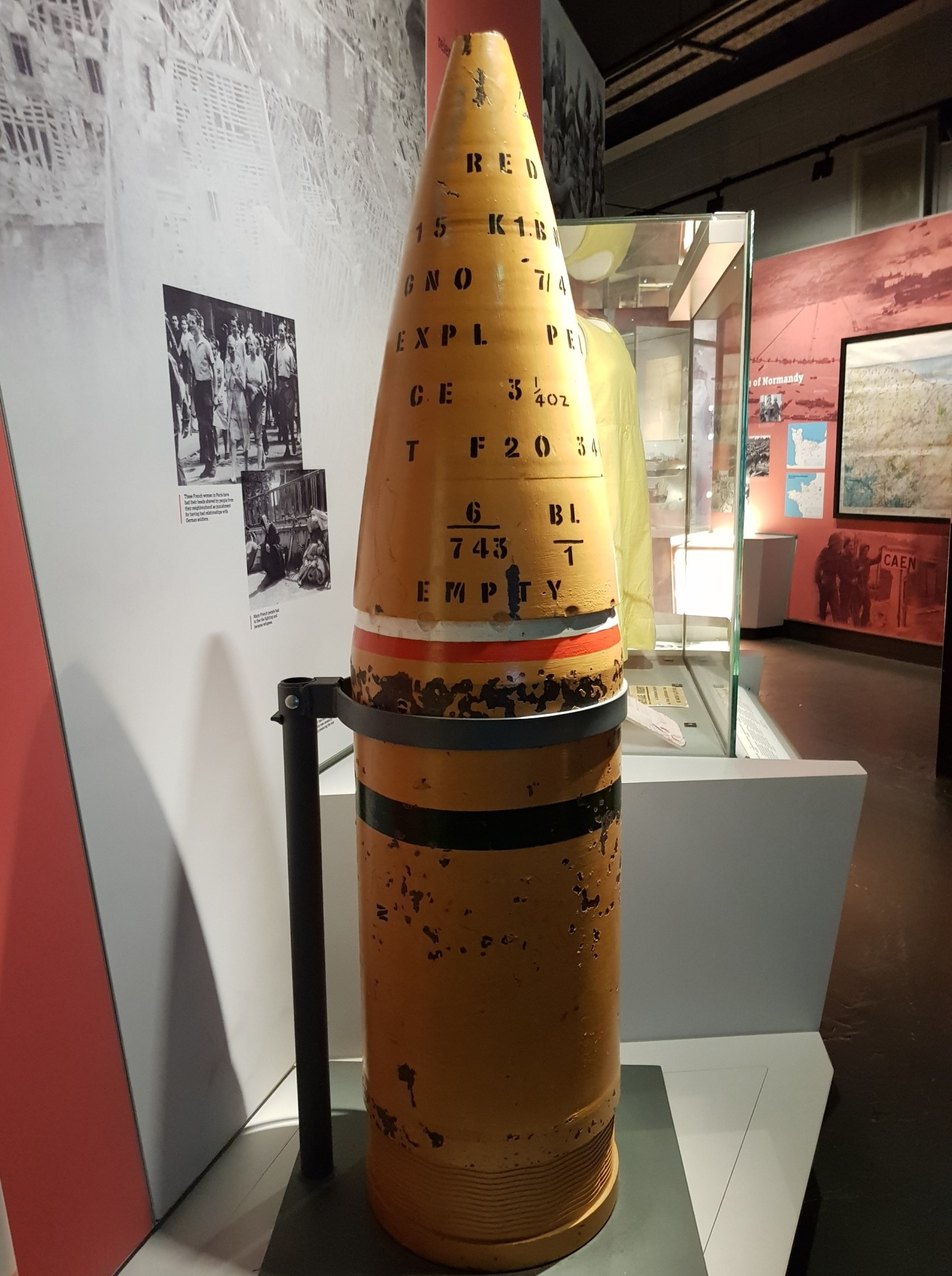 A 15 inch shell from the Second World War
