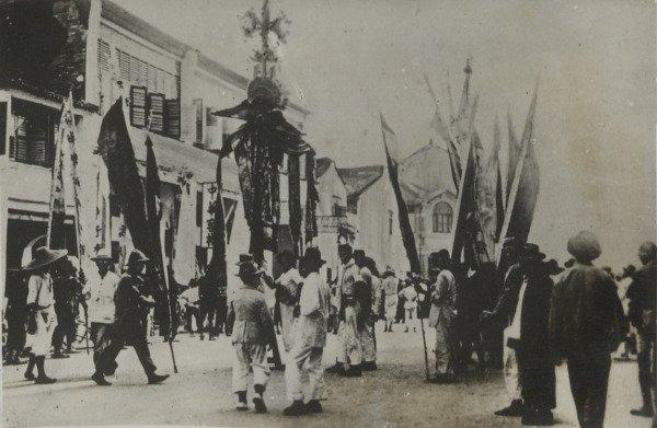 Chinese New Year Parade in Penang, 1924