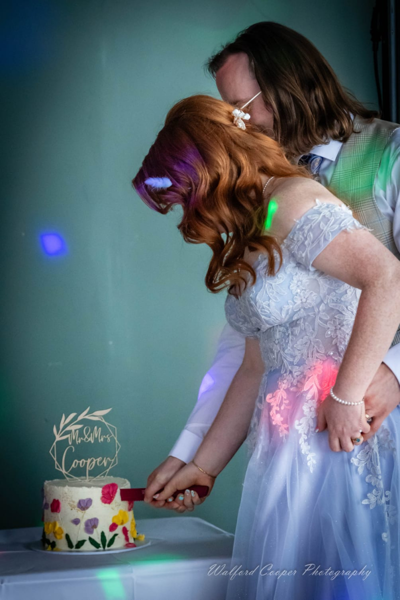 Cutting the cake Hartlepool