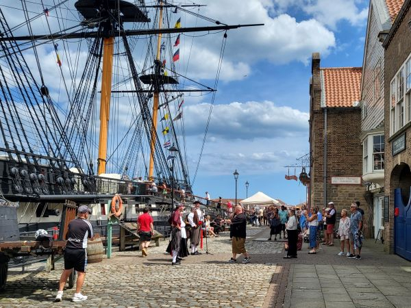 Visitors at the National Museum of the Royal Navy Hartlepool