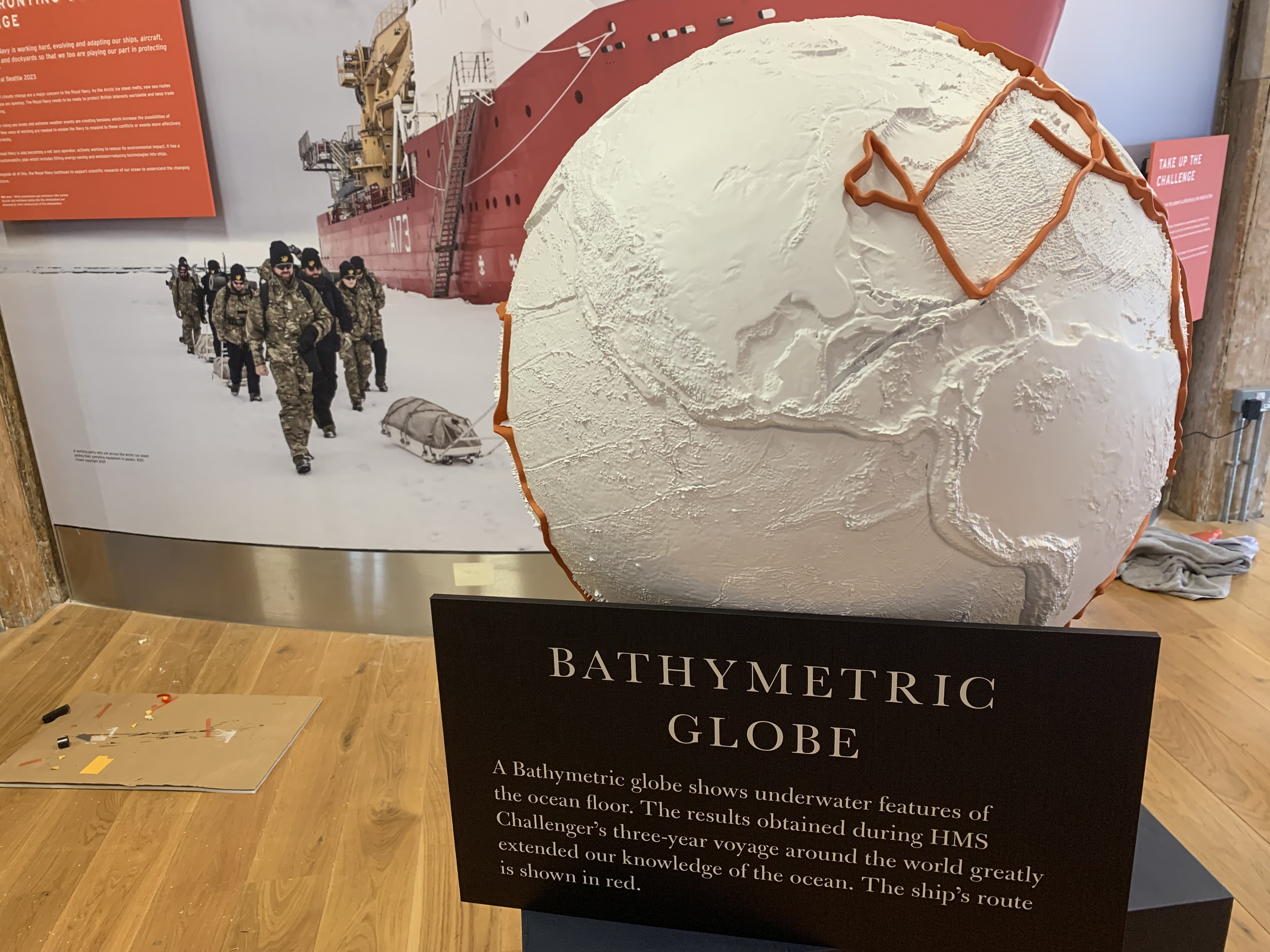 Worlds Beneath the Waves exhibition