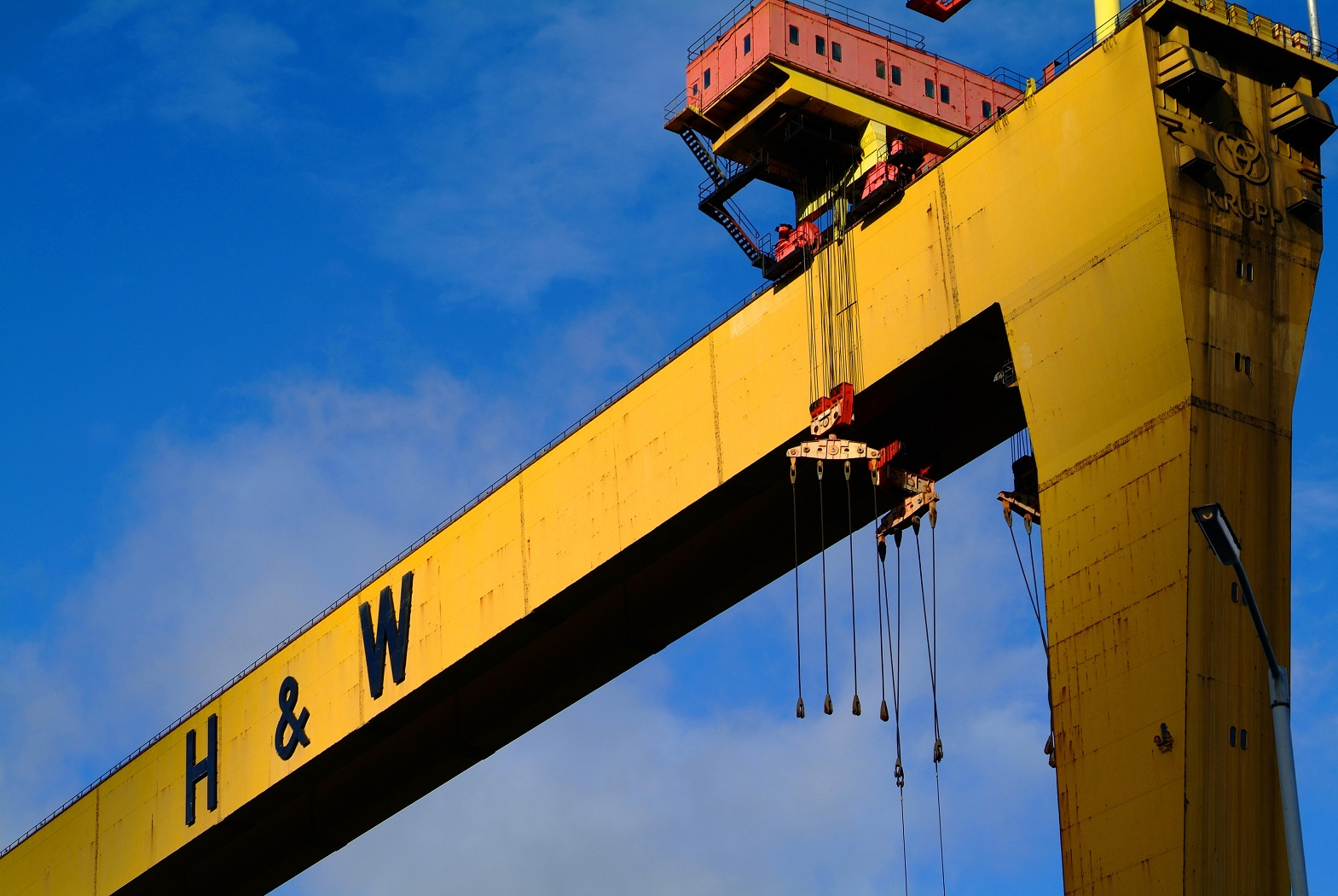 Harland and Wolff Crane found the Maritime Mile in Belfast