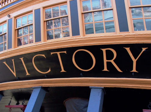 HMS Victory stern