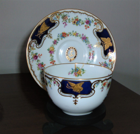 Tea set from HMS Caroline CREDIT NMRN