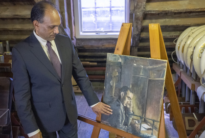 Nikhil Ahluwalia alongside Appreciating the Situation before its conservation