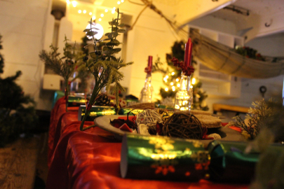 Christmas onboard HMS Warrior