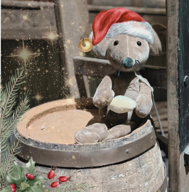 Festive mouse at Explosion Museum of Naval Firepower