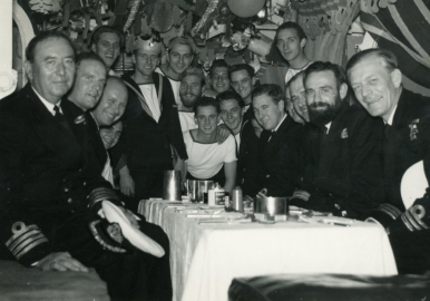 Christmas onboard the Submarine HMS Sentinel