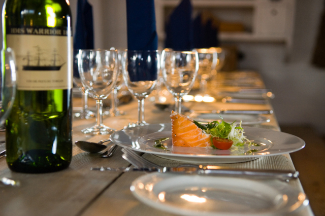 Catering image of salmon starter 