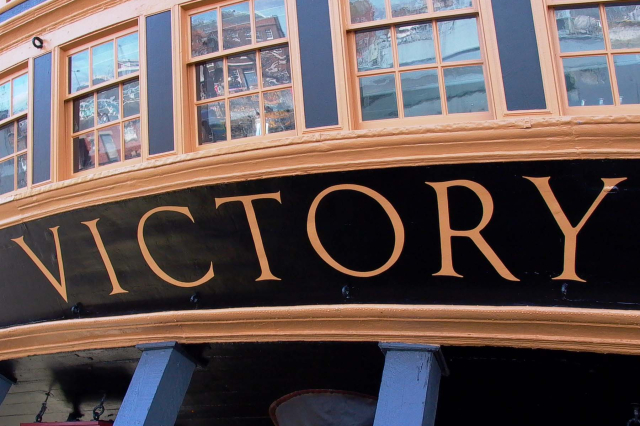 HMS Victory stern