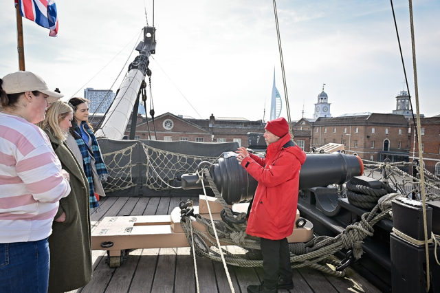 Private tour of HMSV