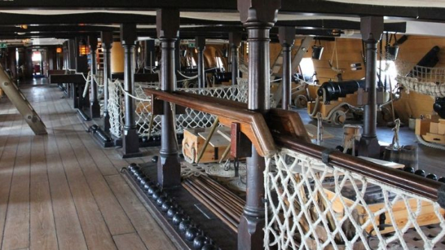 Onboard HMS Victory 