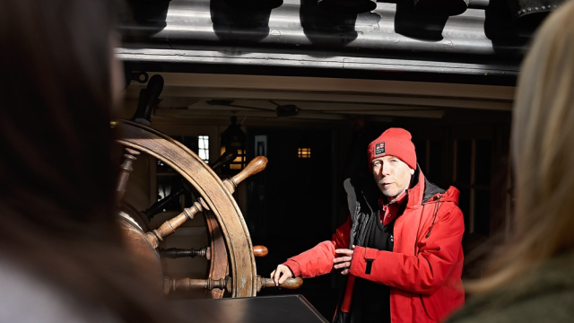 HMS Victory volunteer guide