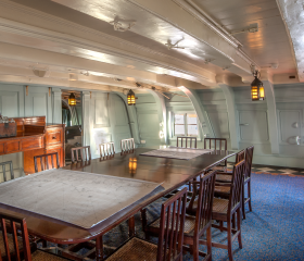 Interior view of inside HMS Victory