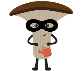 Shelly Fungus Mascot