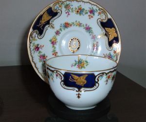 Tea set from HMS Caroline CREDIT NMRN