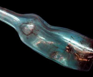 A bottle found in the aftermath of the bombing of Hiroshima