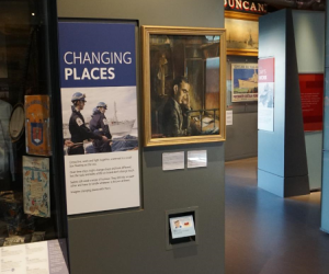 ‘Appreciating the Situation’ on display, one of the key objects looked at by Chat Over Chai Credit NMRN 