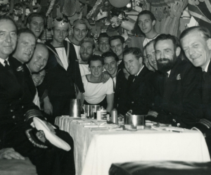Christmas onboard the Submarine HMS Sentinel