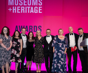 Representatives from National Museum of the Royal Navy and Mary Rose Trust