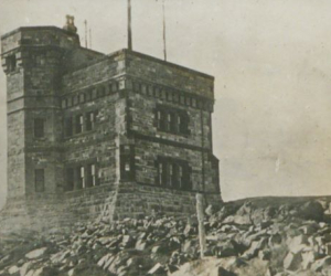 Cabot Tower, Signal Hill, St John's, the signal station in Newfoundland.
