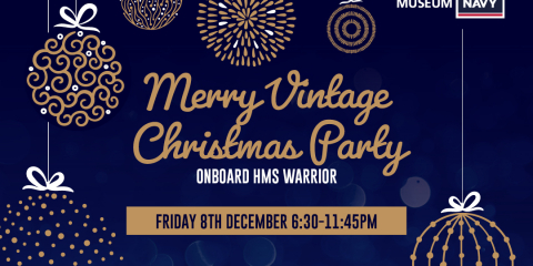 Christmas party onboard HMS Warrior 