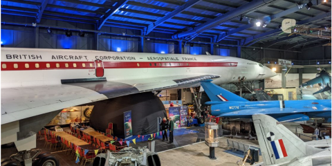 Seating under concorde