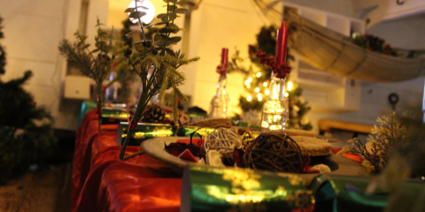 Christmas onboard HMS Warrior